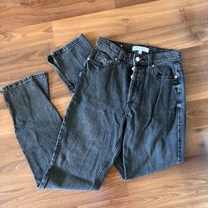 Dynamite light grey vintage wash Rosie jeans
